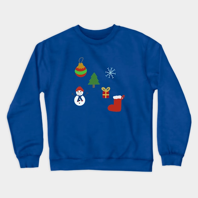 Christmas Things Crewneck Sweatshirt by Geometrico22